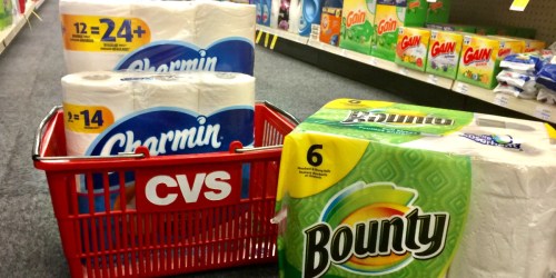 CVS: Save BIG on Charmin & Bounty Products After Rewards (Starting October 1st)