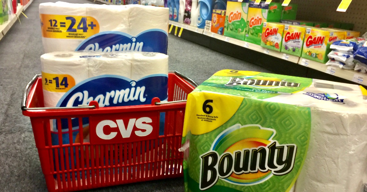 CVS: Save BIG on Charmin & Bounty Products After Rewards (Starting October  1st)