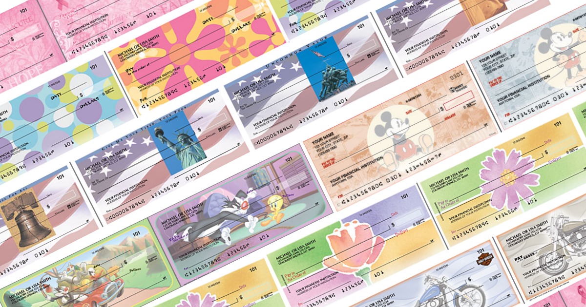 2 Boxes of Personal Checks ONLY 6.99 Each Shipped + FREE Address Labels