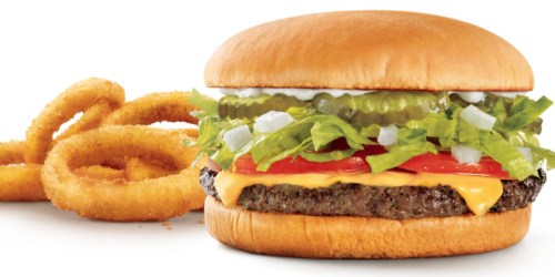 Sonic Drive-In: Classic Cheeseburger AND Onion Rings Only $2.99