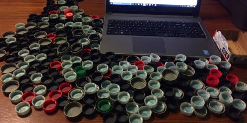 Happy Friday: How One Reader Made $45 Donation To Her Local School Using Just Coke Caps