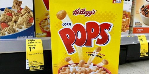 Walgreens: Kellogg’s Corn Pops Cereal Only 98¢
