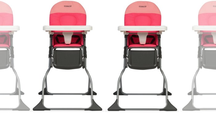 Cosco Simple Fold High Chair Only $19.41 (Designed to Take on The Go
