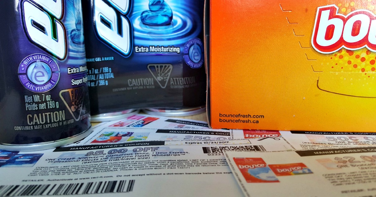 Six Coupons That Won't Last (Bounce, Edge Shave Gel, Crest &amp; More)