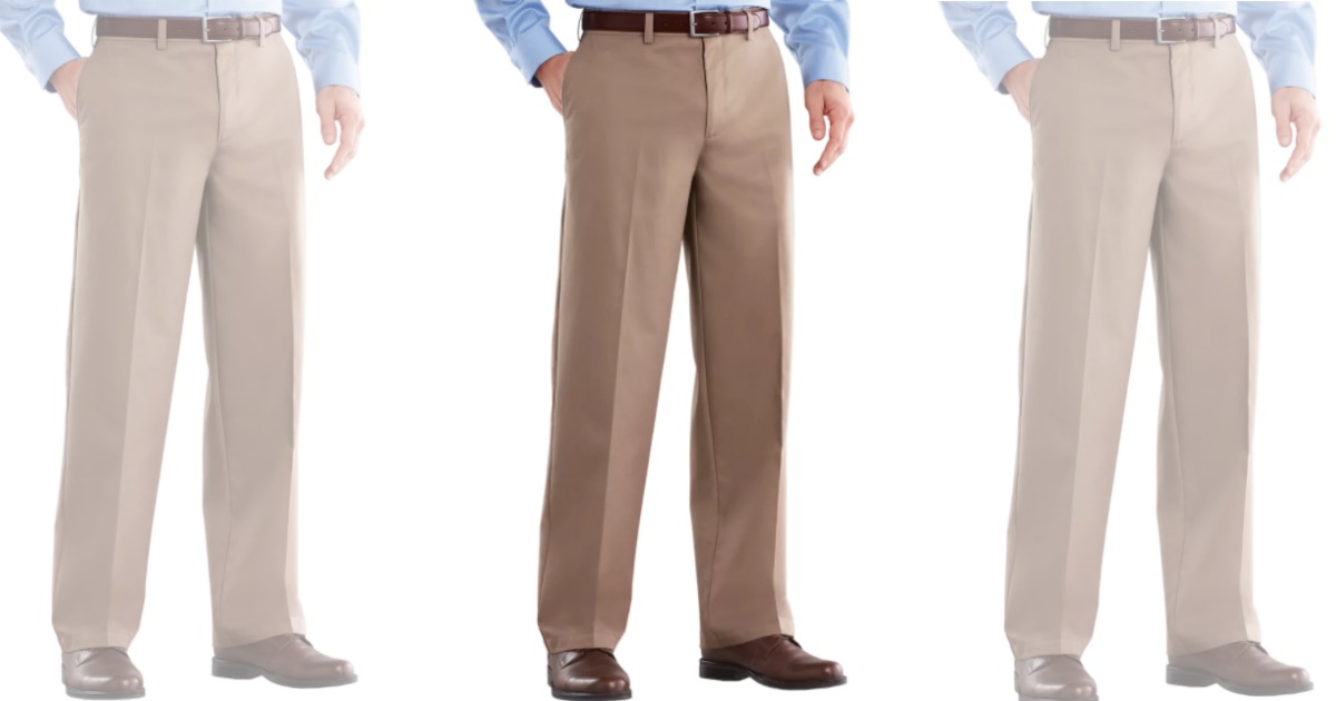 Kohl's Cardholders: Men’s Croft & Barrow Dress Pants Only $4.03 Shipped ...