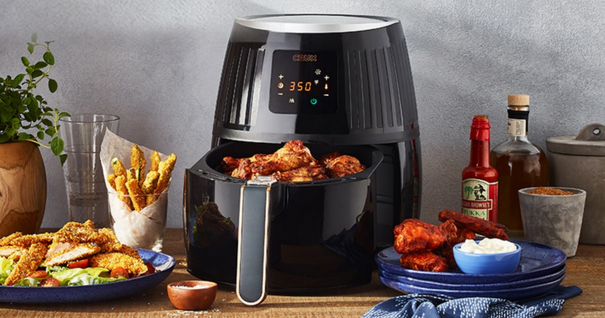 Crux Touchscreen Air Convection Fryer Just 39.99 at Macy's (Regularly