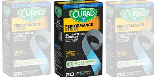 Amazon Prime: Curad Performance Series 20-Count Bandages ONLY $1.13 Shipped