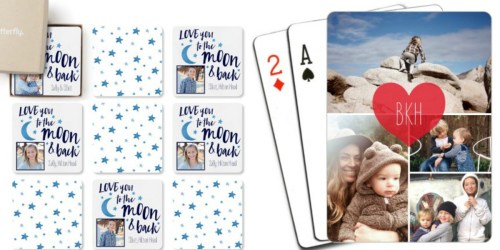 Shutterfly: 2 FREE Custom Photo Gifts (Playing Cards, Memory Game & More) – Just Pay Shipping