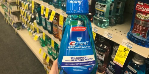 CVS: Crest Pro Health Mouthwash Only 49¢ After Ibotta (Starting October 1st)