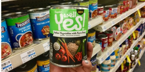 CVS: Campbell’s Well Yes! Soup Only 75¢ Each