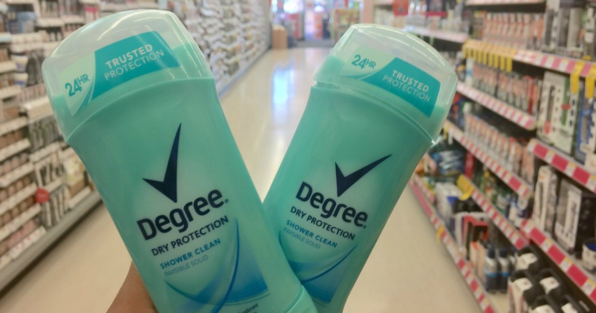 Walgreens Degree Deodorant Only 85¢ Each (After Rewards)