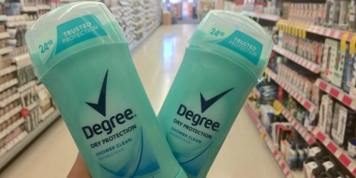 Walgreens: Degree Deodorant Only 85¢ Each (After Rewards)