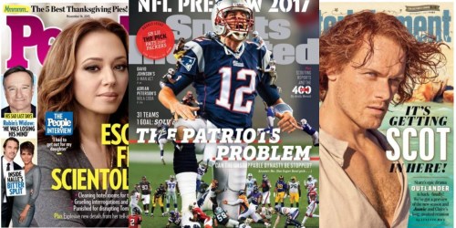 Premium Magazine Sale: Save BIG on 1-Year Subscriptions to Sports Illustrated, People & More