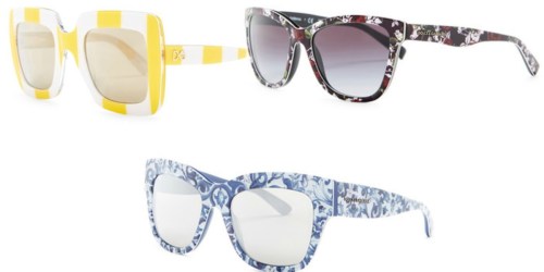 Dolce & Gabbana Womens Sun Glasses Only $37.13 (Reg. $235)