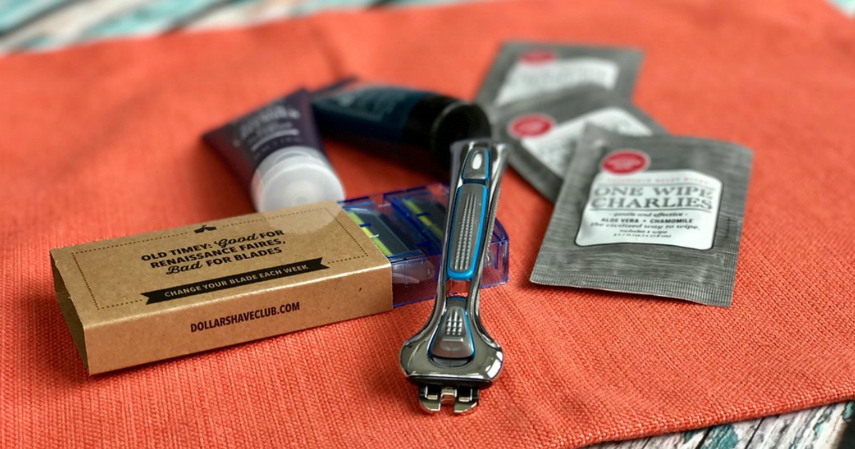 Dollar Shave Club Kit Only 5 Shipped Includes Razor, Cartridges