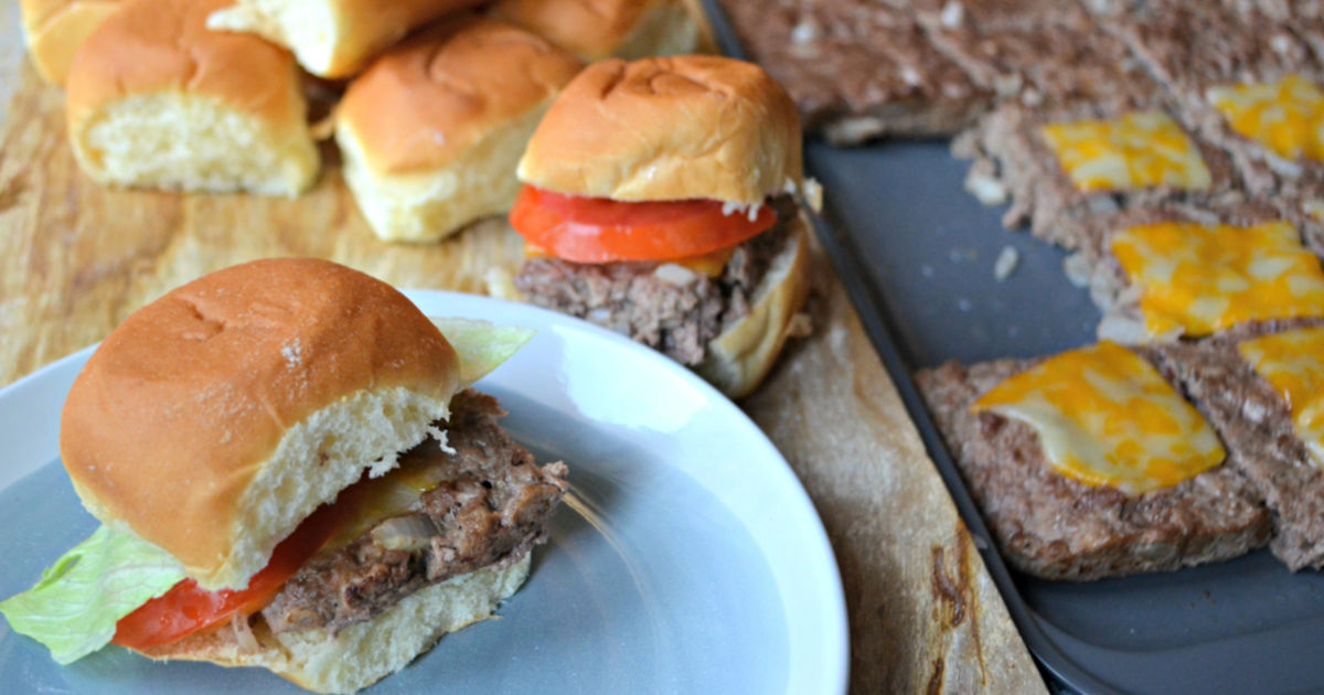 How to Easily Make Hamburger Sliders For a Crowd Hip2Save