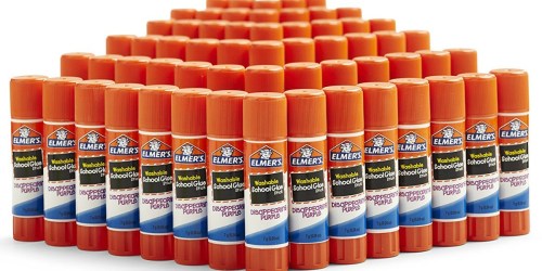 Amazon: Elmer’s Washable Glue Sticks 60 Count Pack Only $11.69 Shipped (Just 19¢ Each)
