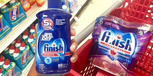 Target: Finish Powerball Quantum Max AND Jet Dry Rinse $7.58 For Both After Gift Card