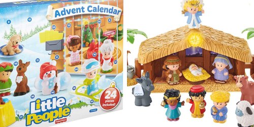 Fisher Price Little People Advent Calendar AND Christmas Nativity Set ONLY $49.99 For BOTH