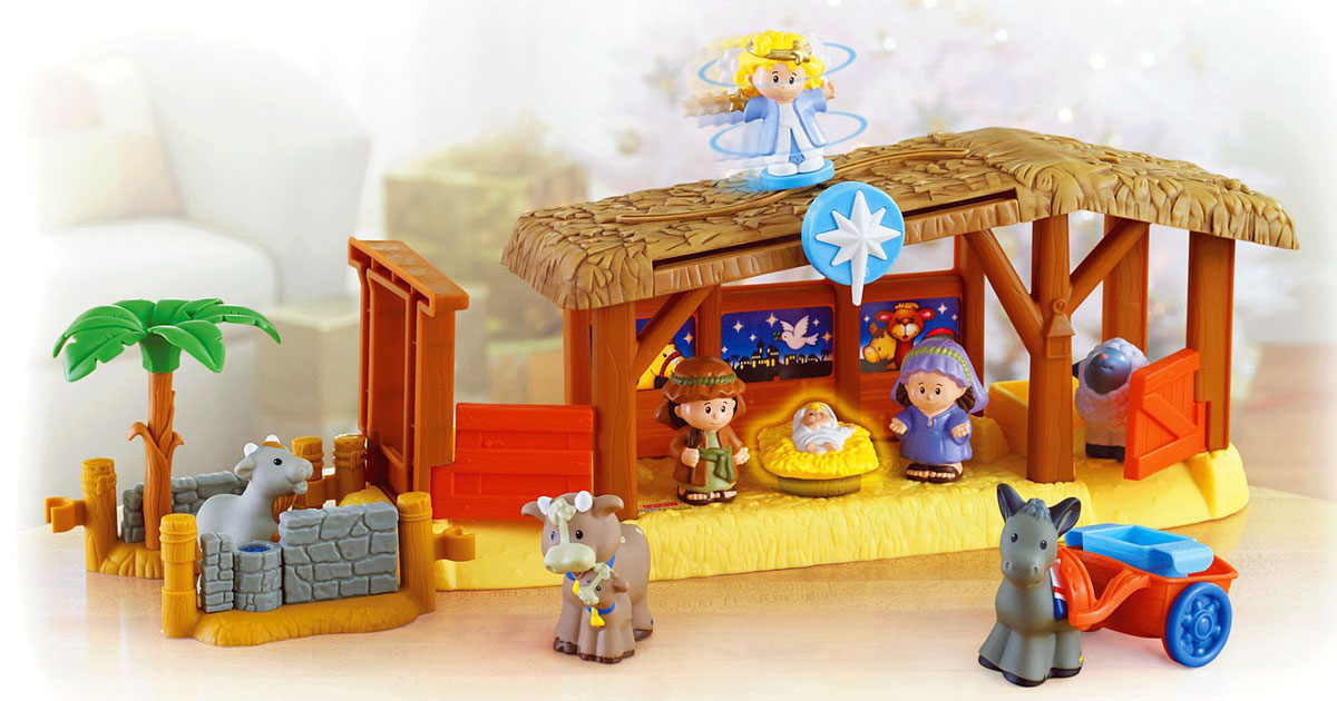 Details about   New CHRISTMAS NATIVITY CAMEL ORANGE SADDLE Fisher Price Little People WISEMAN 