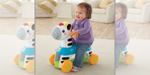 Kohl’s.com: Fisher-Price Rollin’ Tunes Zebra $18.69 (Regularly $55) + More Toy Deals