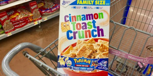 FREE Pokémon Trading Cards 3 Pack in Select General Mills Cereal Boxes