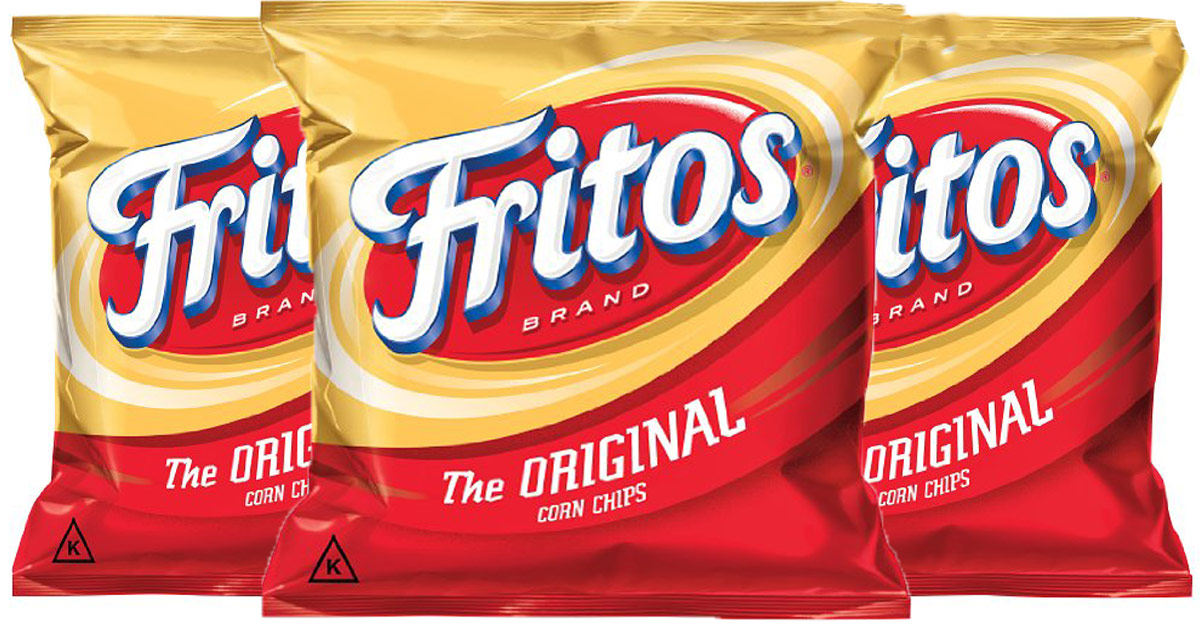 3 bags of fritos chips