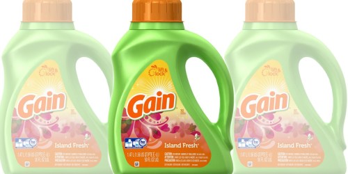 Amazon Prime Pantry: Gain 50 Ounce Liquid Laundry Detergent Only $1.99