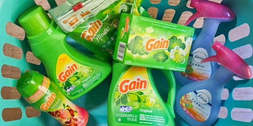 RUN To Dollar General! SEVEN Gain Laundry Care Items Just $10.50 Using Only Digital Coupons