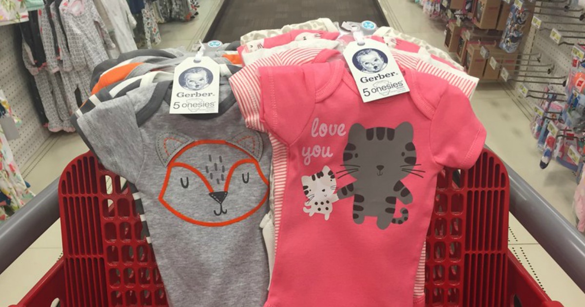 Gerber baby 2025 clothes target