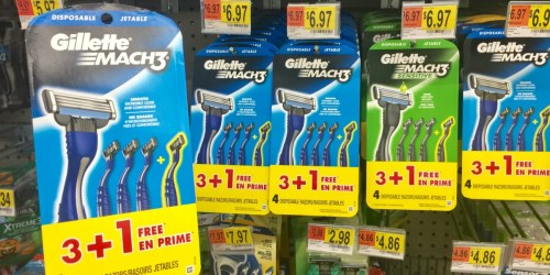 Walmart: Over 40% Off Gillette Disposable Razor Packs