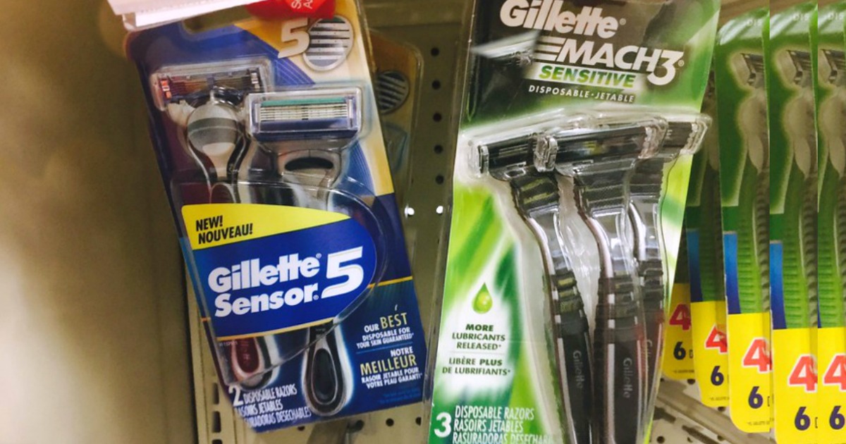 CVS Gillette Disposable Razors Only 3.99 (Starting 9/24)