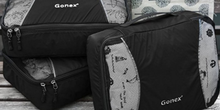 Amazon: Gonex Packing Cubes Sets Just $11.99