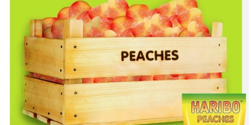 Amazon: Haribo Peaches Gummi Candy 12 Packs Only $10 Shipped (Just 85¢ Each)