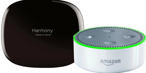 Best Buy: Harmony Home Hub + Amazon Echo Dot Package Only $89.99 Shipped (Regularly $150)