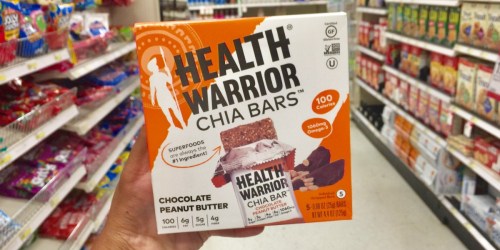 Target: Over 50% Off Health Warrior 5-Count Chia Bars (Just Use Your Phone)