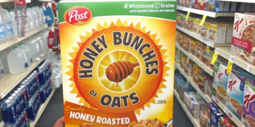 CVS Shoppers! Honey Bunches of Oats Cereal Only $1.12 – After Cash Back (Starting 9/10) & More