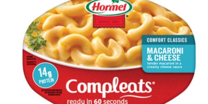 Kroger & Affiliates: FREE Hormel Compleats Microwave Meal eCoupon (Download Today)