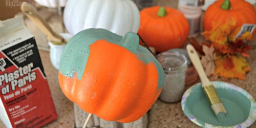 Easy Pumpkin Crafts With Dollar Tree Items
