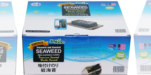 Amazon: Jayone Seaweed 24-Count Only $6.98 (Ships w/ $25 Order)