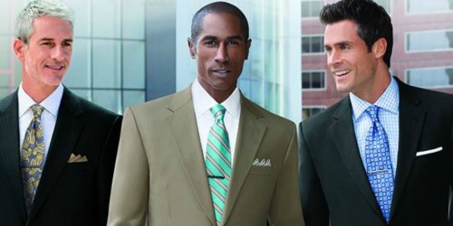 Jos. A. Bank: Men’s Signature Collection Wool Suits Only $99 Shipped