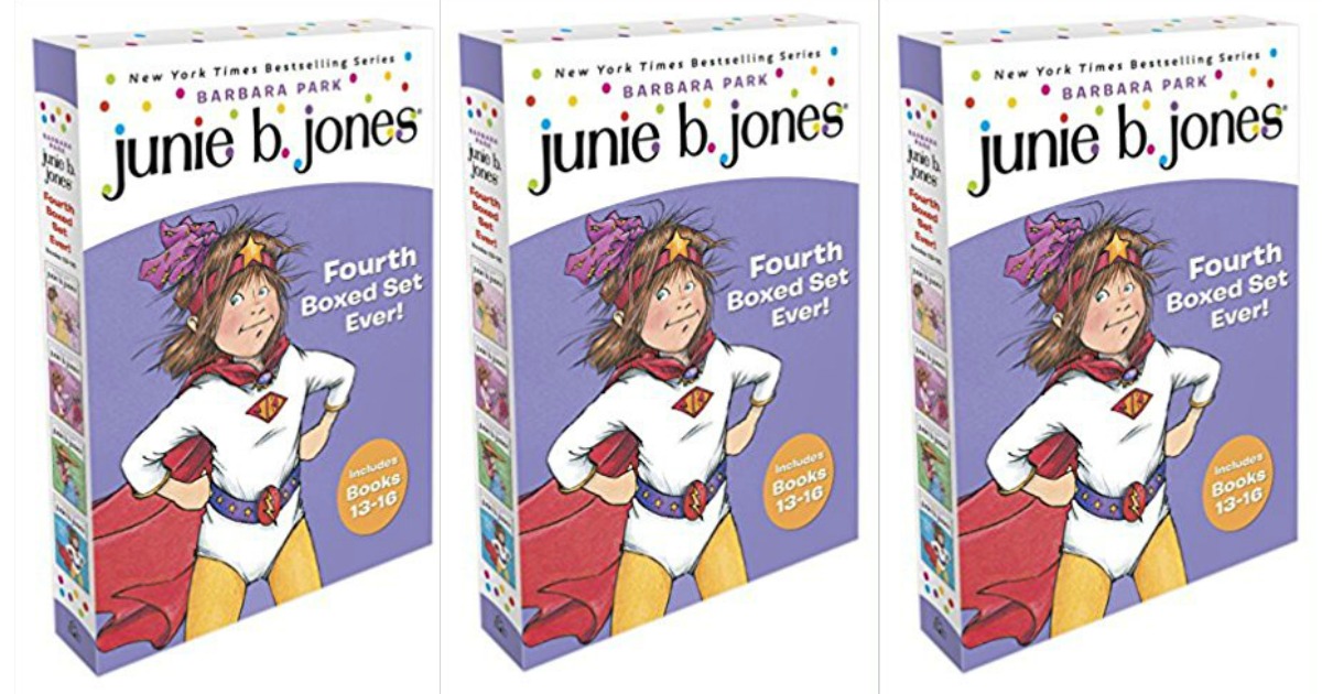 Junie B. Jones First Boxed Set Ever Only $6.46 (Includes 4 Total Books ...