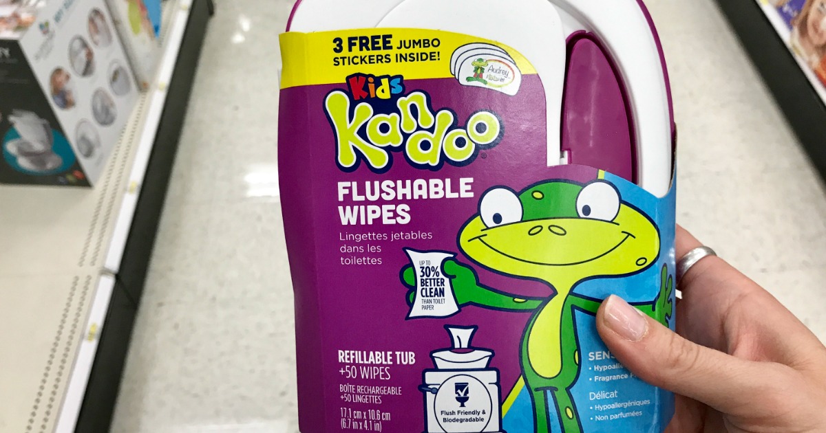 Target Kandoo Wipes 50Count Pack Only 1.49 + More • Hip2Save