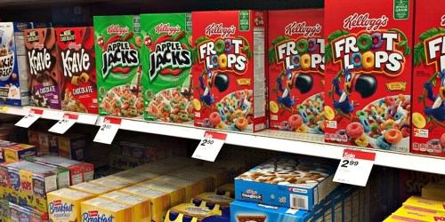 Target Shoppers! 50% Off Kelloggs Cereals (Krave, Apple Jacks & Pops)
