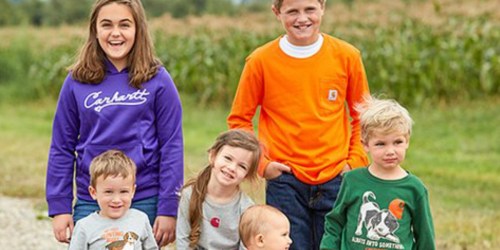Zulily: Extra 25% Off $40+ Carhartt Kid’s Purchase