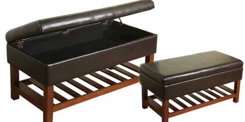 Target.com: Storage Ottoman Bench Only $59.48 Shipped (Regularly $140)