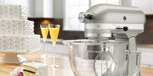 KitchenAid Stand Mixer with Glass Bowl & Flex Edge Beater Only $189.99 Shipped (Regularly $350)