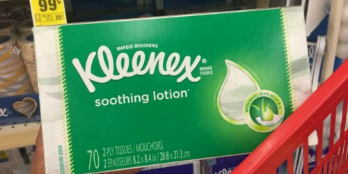 Kleenex Soothing Lotion Tissues Only 74¢ at CVS (Starting 2/4)