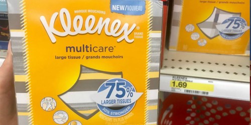 Target: FREE Kleenex Multicare & Go-Anywhere Facial Tissue Packs (After Cash Back)