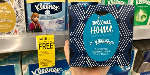 OVER 60% Off Kleenex Tissues at Walgreens (Stock Up for Flu Season)